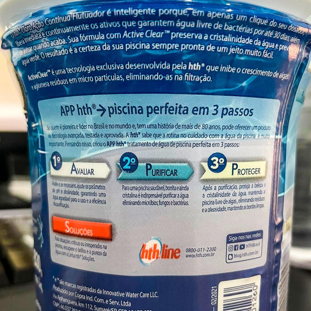 Flutuador Advanced Hth 1.66kg Para Piscinas - Imagem 5